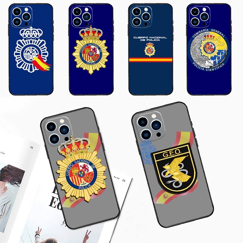 Oppo Reno 12 - Coque avec logo de la police