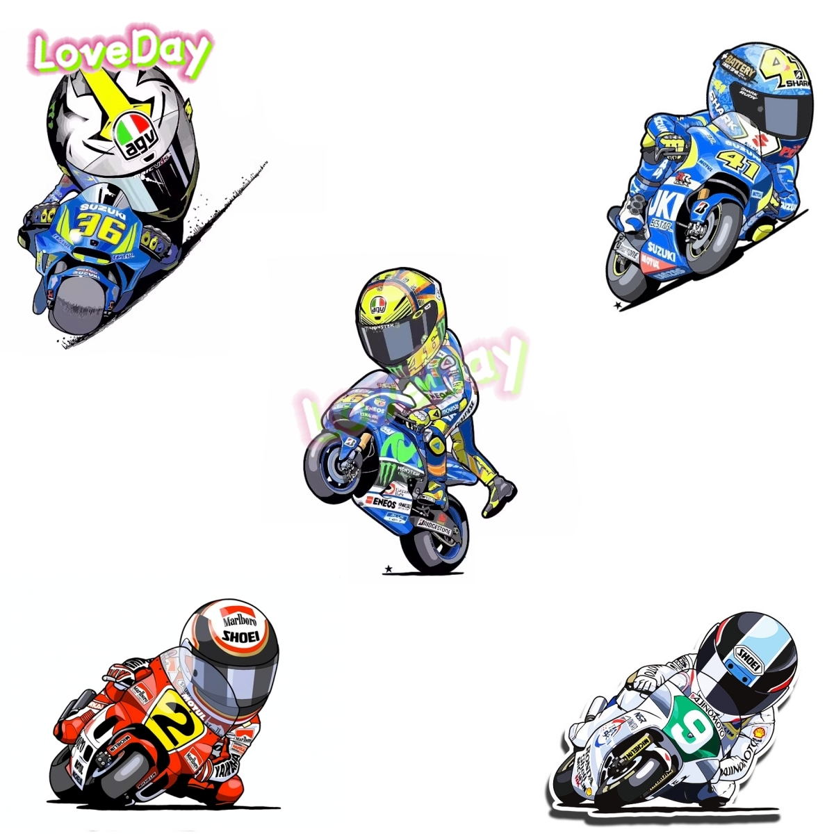 Autocollant de moto en vinyle  - Tablet Cute Accessories avis et prix