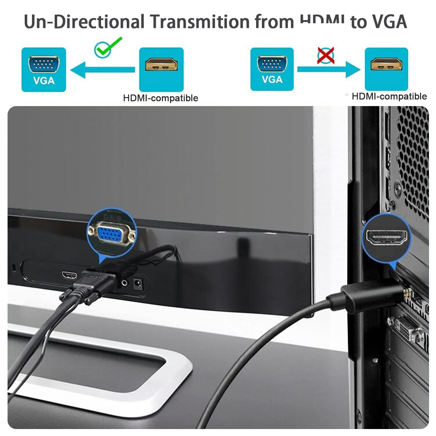 Pour HDMI vers VGA Support mon - Tablet Lap Desk avis et prix