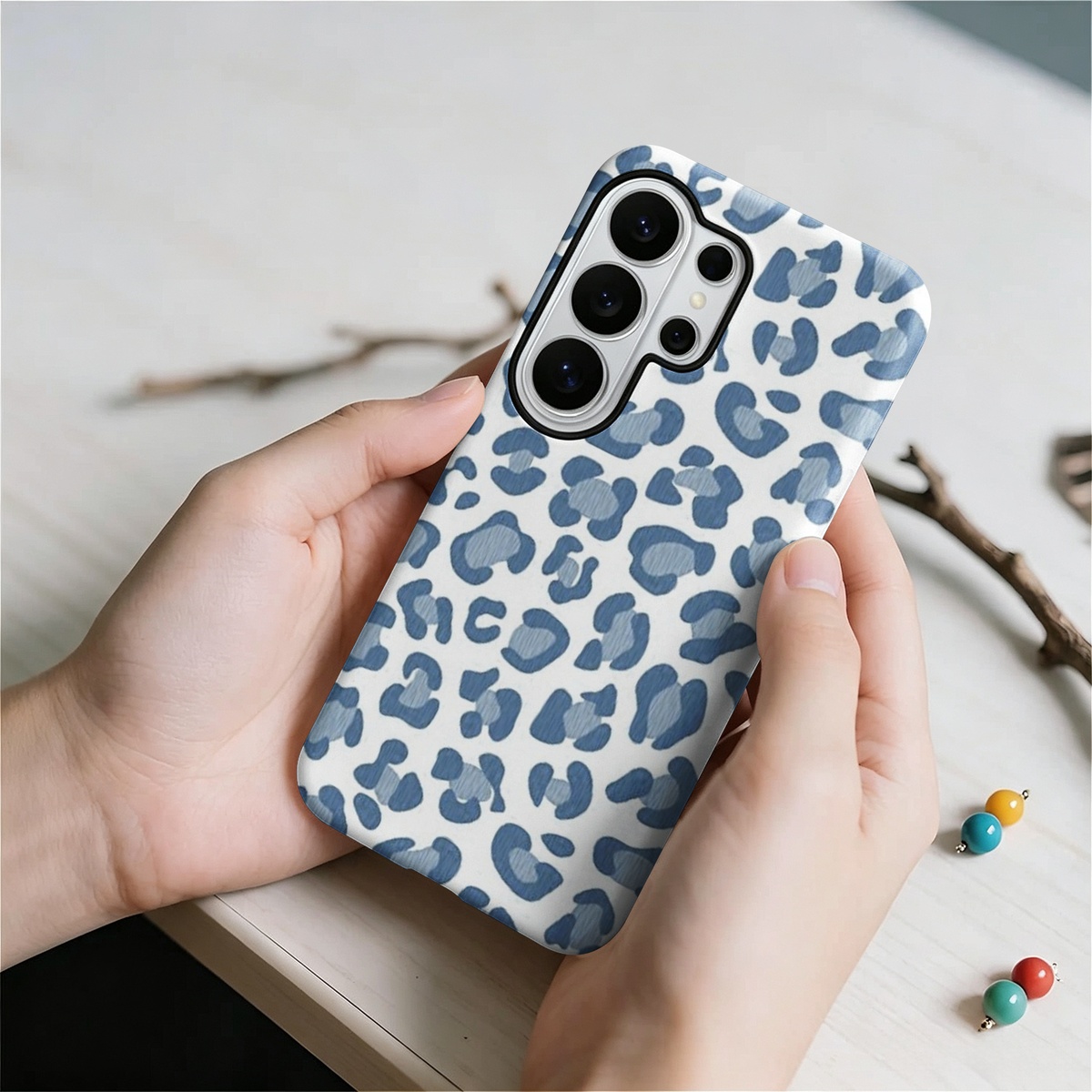 imprimé léopard bleu 2-in-1 Do - Samsung Galaxy S24 avis et prix
