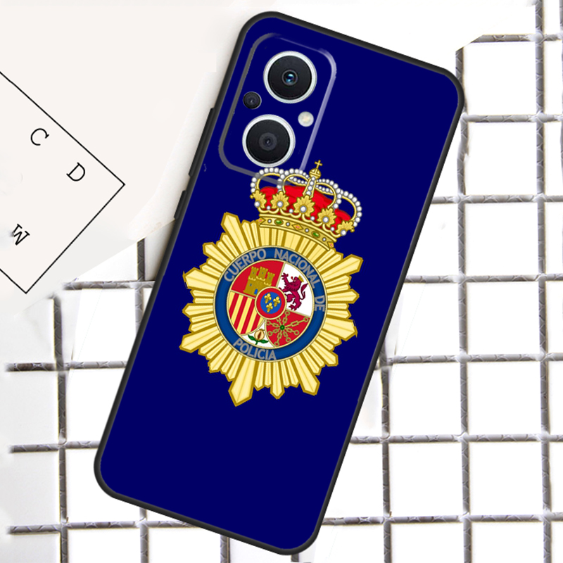 Coque avec logo de la police n - Oppo Reno 12 avis et prix