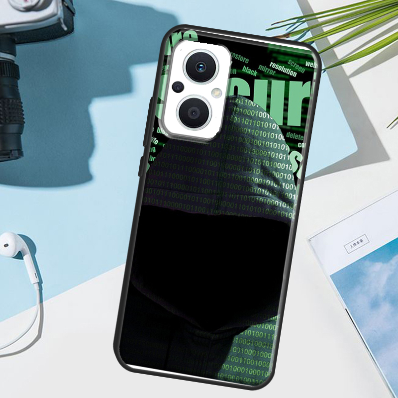 Coque Hacker Binary Matrix Rai - Oppo Reno 12 avis et prix
