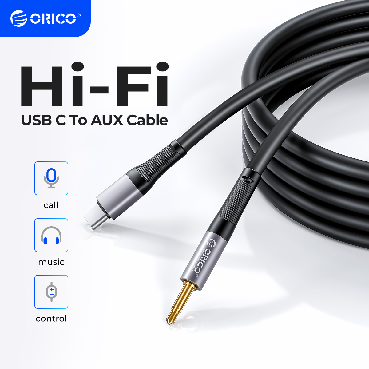 ORICO-Câble USB Type-C vers Ja - Wired Earphone Lightning avis et prix
