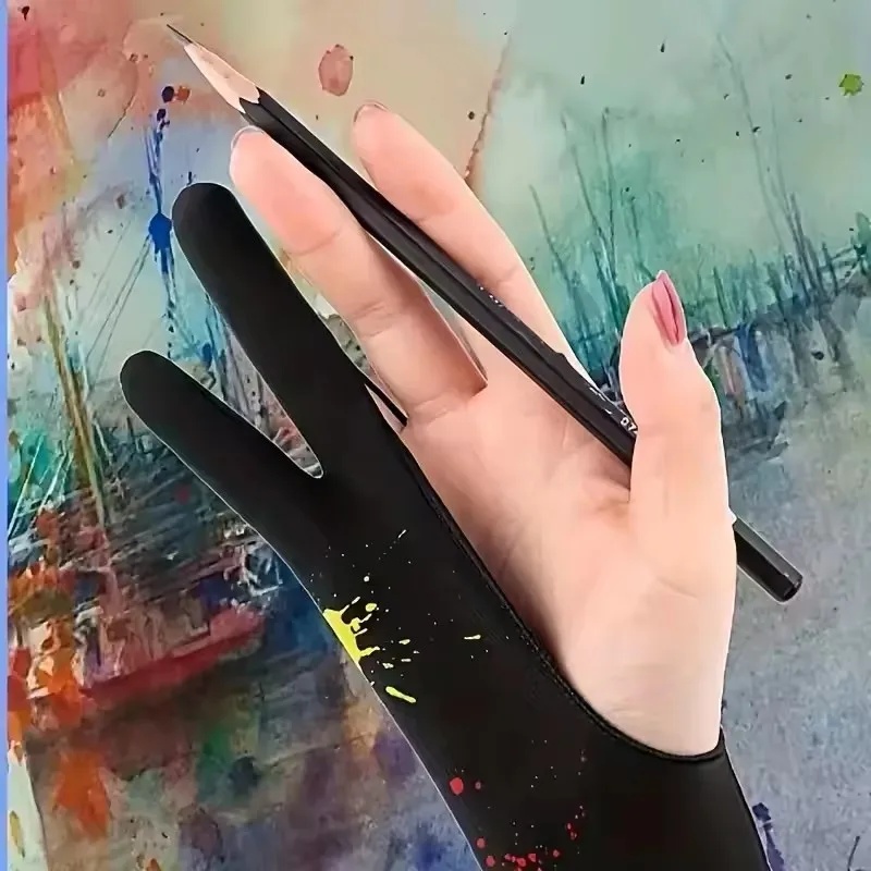 1/4 pièces, gants de peinture  - Drawing Glove Artist avis et prix